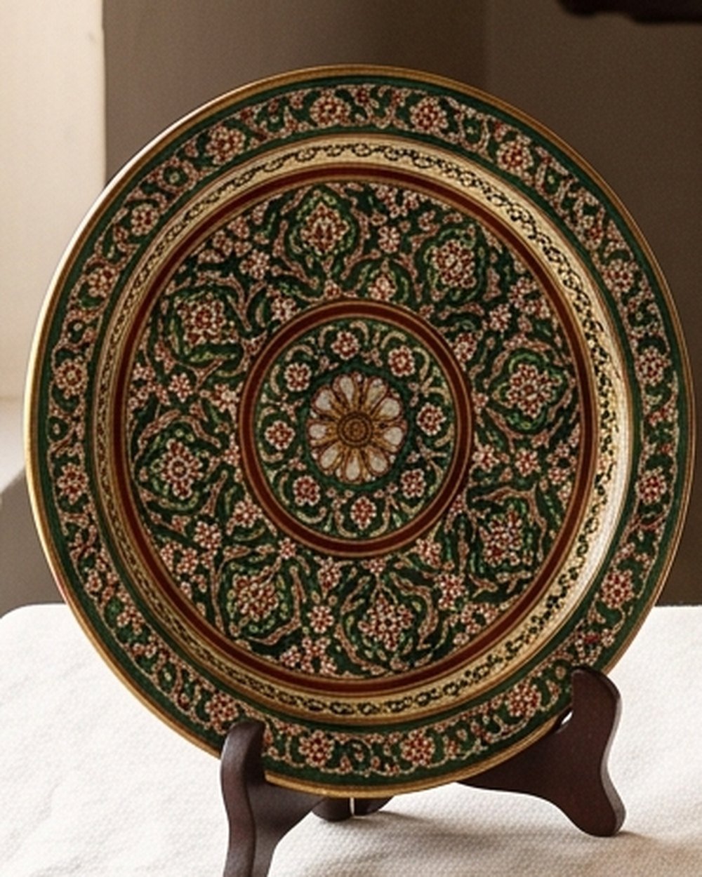 Meenakari Enamel Platter